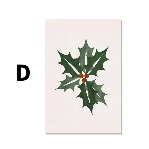 Christmas Tree with Gifts Poster – Festive Wall Decor Print (Unframed)